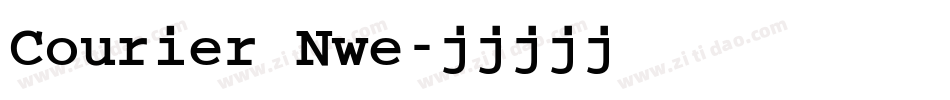 Courier Nwe字体转换